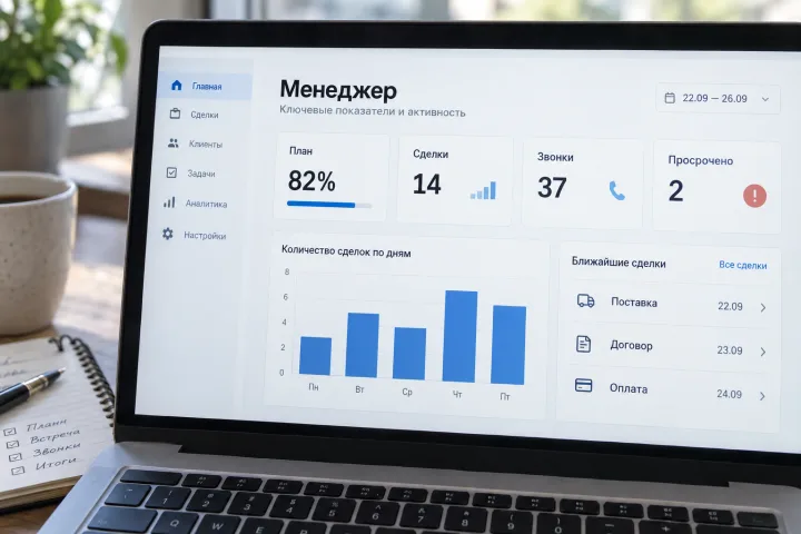 Экономика компании — приложение внутри Битрикс24, материал 1